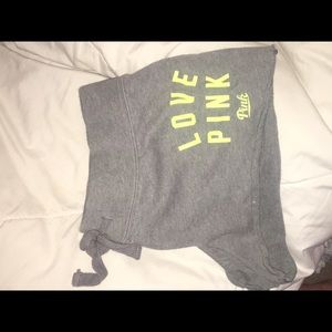VS pink cotton shorts